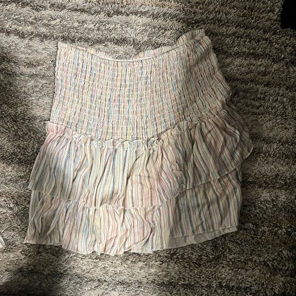 Striped mini skirt set - Picture 3 of 5